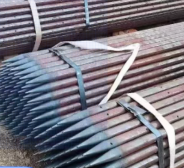 黔南超前小导管预埋钢管出尖打孔焊倒刺无缝焊管厂